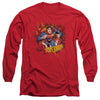 Superman - Sorry About The Wall Adult Long Sleeve Shirt
