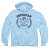 Superman - Collegiate Crest Adult Pull Over Hoodie