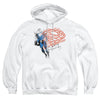 Superman - Super American Flag Adult Pull Over Hoodie