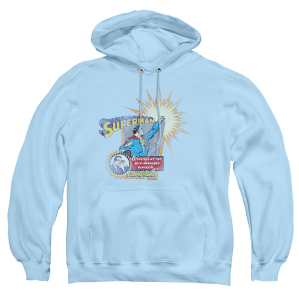 Superman - Ingenious Disguise Adult Pull Over Hoodie