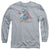 Superman - And His Dog Adult Long Sleeve Shirt