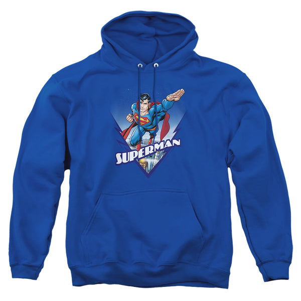Superman - Looks Like A Job For Adult Pull Over Hoodie