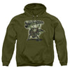 Superman - Camo Logo Adult Pull Over Hoodie