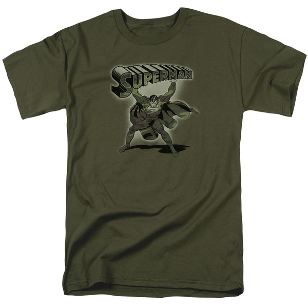 Superman - Camo Logo Short-Sleeve Shirt