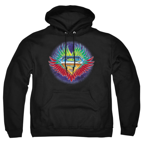 Superman - Don'T Stop Believing Adult Pull Over Hoodie