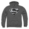 Superman - Super Metallic Shield Adult Pull Over Hoodie
