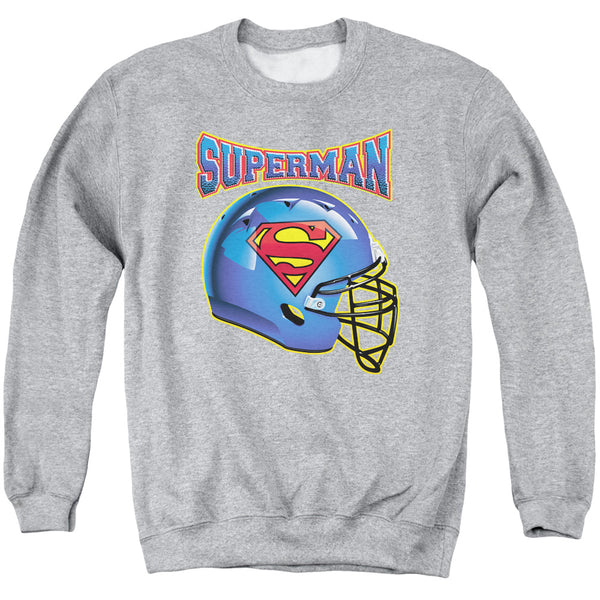 Superman - Helmet Adult Crewneck Sweatshirt