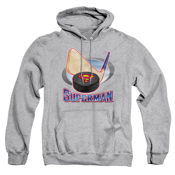 Superman - Hockey Stick Adult Pull Over Hoodie