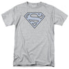 Superman - Carolina Blue&Navy Shield Short-Sleeve Shirt
