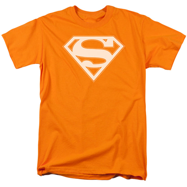 Superman - Orange & White Shield Short-Sleeve Shirt
