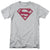 Superman - Crimson & Gray Shield Short-Sleeve Shirt