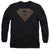 Superman - Aztec Shield Adult Long Sleeve Shirt