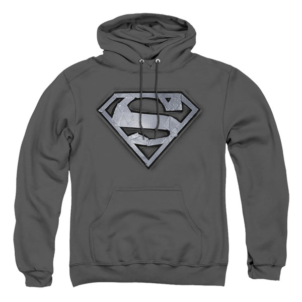 Superman - Duct Tape Shield Adult Pull Over Hoodie