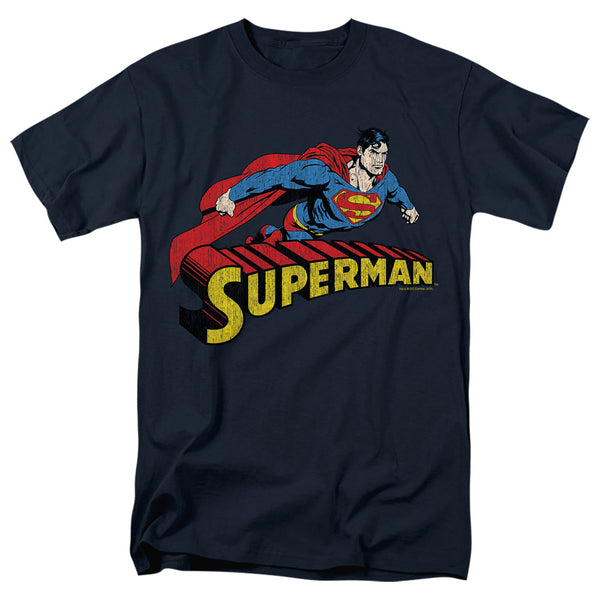 Superman - Flying Over Short-Sleeve Shirt