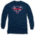 Superman - Great Britian Shield Adult Long Sleeve Shirt