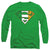 Superman - Irish Shield Adult Long Sleeve Shirt