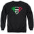 Superman - Italian Shield Adult Crewneck Sweatshirt