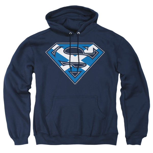 Superman - Scottish Shield Adult Pull Over Hoodie