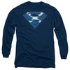 Superman - Scottish Shield Adult Long Sleeve Shirt