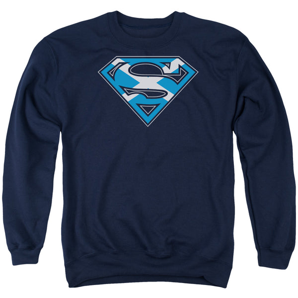 Superman - Scottish Shield Adult Crewneck Sweatshirt