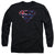 Superman - Australian Shield Adult Long Sleeve Shirt
