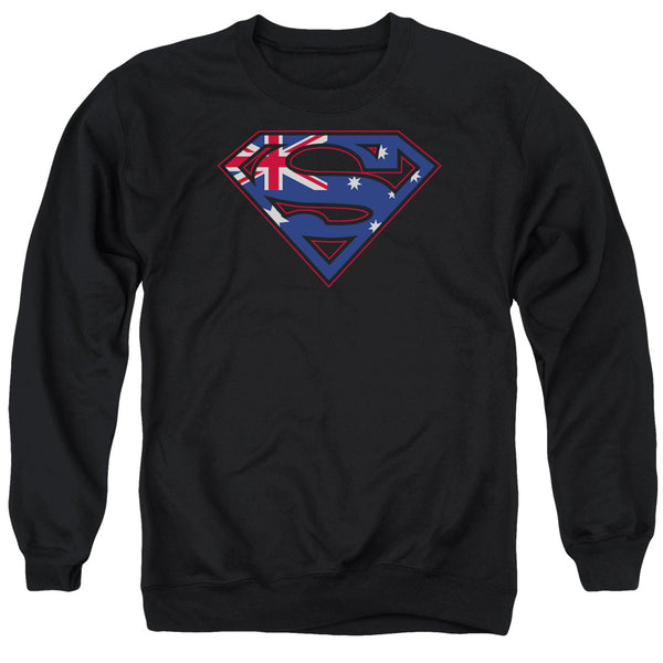 Superman - Australian Shield Adult Crewneck Sweatshirt