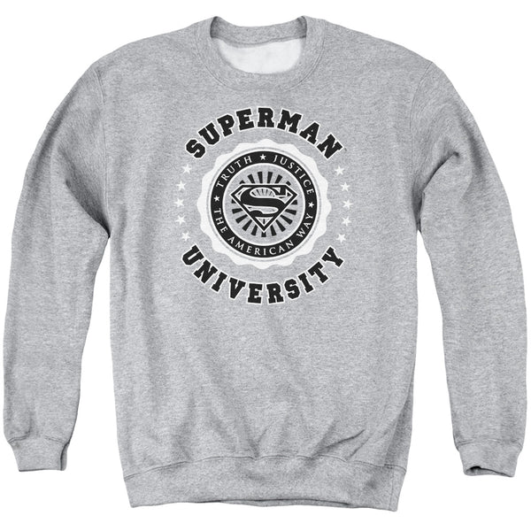 Superman - Superman University Adult Crewneck Sweatshirt