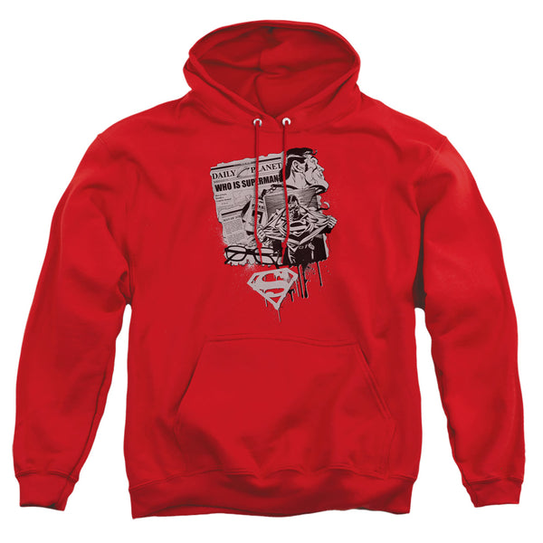Superman - Identity Adult Pull Over Hoodie