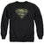 Superman - Camo Logo Distressed Adult Crewneck Sweatshirt