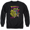 Superman - Versus Metallo Blacklight Adult Crewneck Sweatshirt