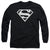 Superman - Logo Adult Long Sleeve Shirt