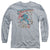 Superman - Mad At Rocks Adult Long Sleeve Shirt