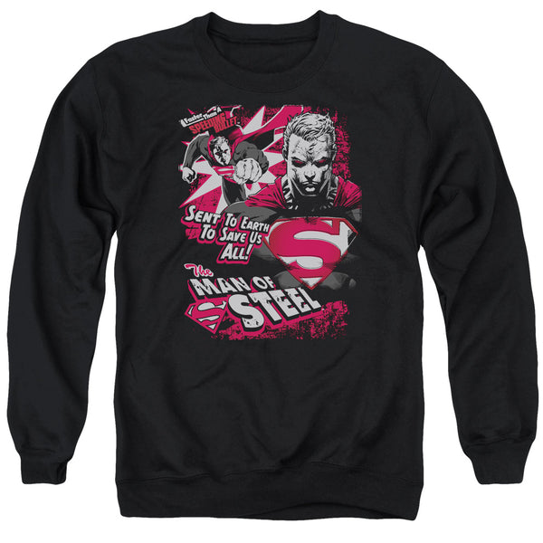 Superman - Save Us All Adult Crewneck Sweatshirt