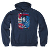 Superman - Action Packed Adult Pull Over Hoodie