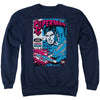 Superman - Action Packed Adult Crewneck Sweatshirt