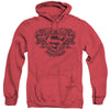 Superman - Superman Dragon Adult Heather Hoodie