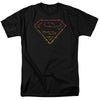 Superman - Flame Outlined Logo Short-Sleeve Shirt
