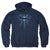 Superman - Glowing Shield Adult Pull Over Hoodie
