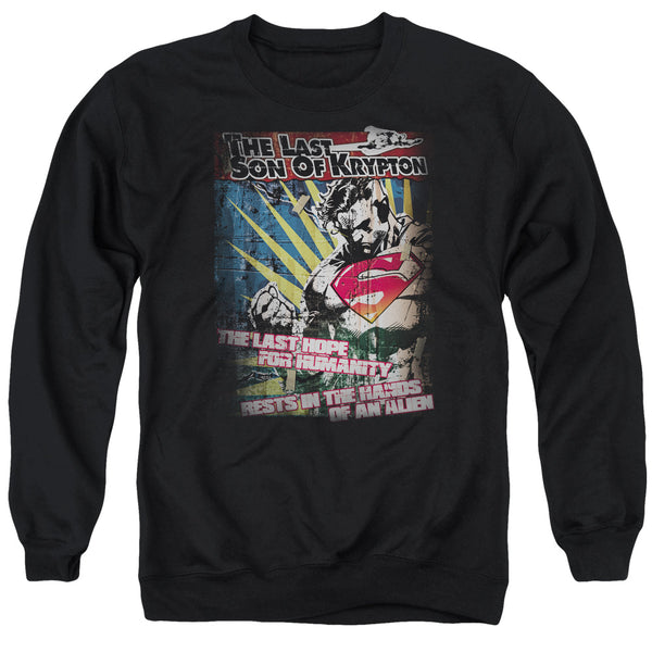 Superman - Last Hope Adult Crewneck Sweatshirt