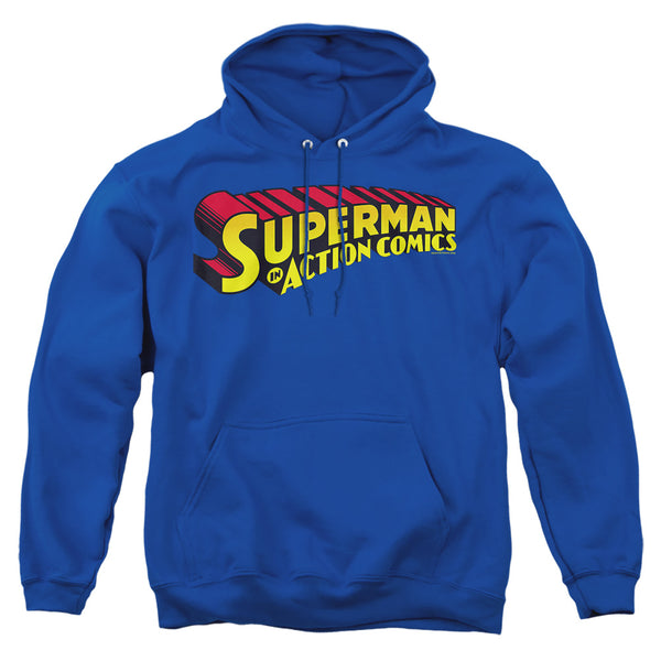 Superman - Superman In Adult Pull Over Hoodie