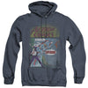 Superman - Quick Change Adult Heather Hoodie
