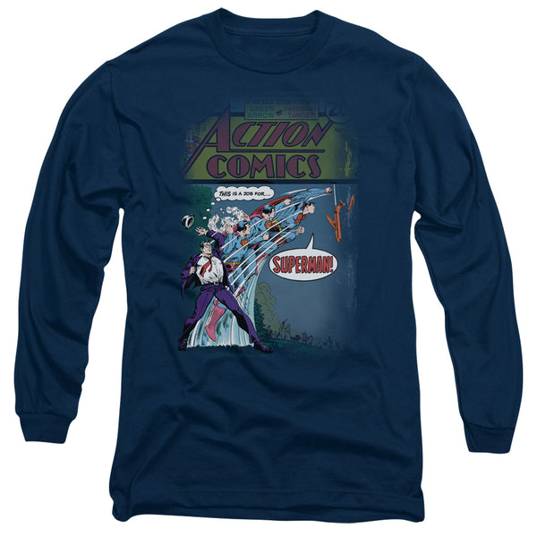 Superman - Quick Change Adult Long Sleeve Shirt