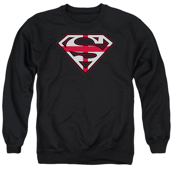 Superman - English Shield Adult Crewneck Sweatshirt