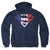 Superman - French Shield Adult Pull Over Hoodie