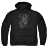 Superman - Epic Battle Adult Pull Over Hoodie