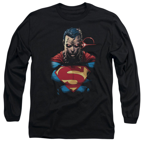 Superman - Displeased Adult Long Sleeve Shirt