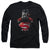 Superman - Heat Vision Charged Adult Long Sleeve Shirt
