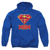 Superman - Super Mom Adult Pull Over Hoodie