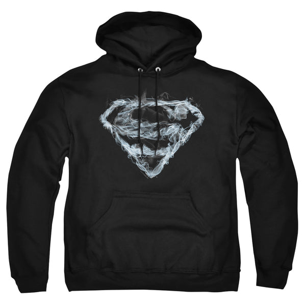 Superman - Smoking Shield Adult Pull Over Hoodie