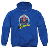 Superman - Flying High Again Adult Pull Over Hoodie